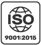 ISO 9001:2015 siegel